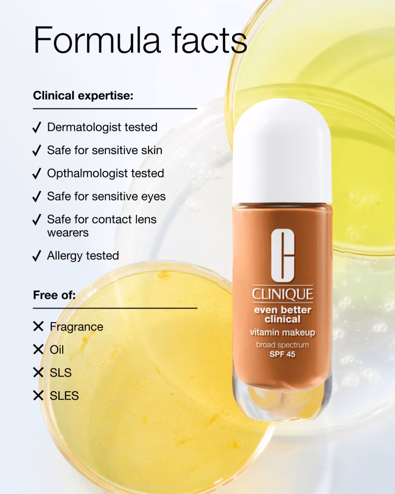 Clinique Even Better Clinical™ Vitamin Makeup Foundation SPF 50 9 Clinique Even Better Clinical™ Vitamin Makeup Foundation SPF 50 8