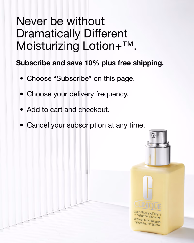 Clinique Dramatically Different Moisturizing Lotion+™ дневен навлажнувачки лосион за многу сува, сува и комбинирана кожа 15 Clinique Dramatically Different Moisturizing Lotion+™ дневен навлажнувачки лосион за многу сува, сува и комбинирана кожа 14