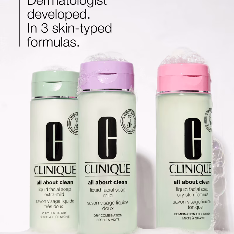 Clinique All About Clean™ Liquid Facial Soap течен сапун за комбинирана до масна кожа 200мл - Image 6
