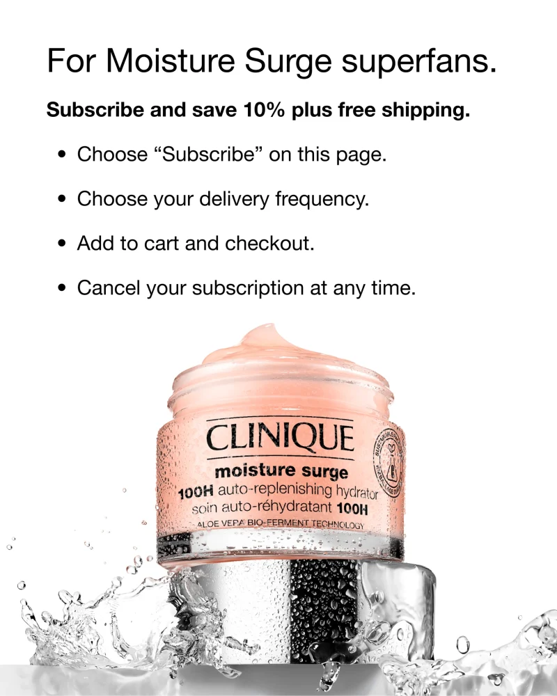 Clinique Moisture Surge™ 100H Auto-Replenishing Hydrator хидрaтантна крема за сите типови кожа 17 Clinique Moisture Surge™ 100H Auto-Replenishing Hydrator хидрaтантна крема за сите типови кожа 16