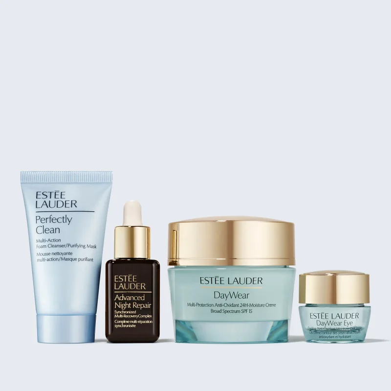 Estee Lauder DayWear Moisturizer Holiday Skincare Gift Set The Hydrating Routine празничен сет за нега на кожа 3 Estee Lauder DayWear Moisturizer Holiday Skincare Gift Set The Hydrating Routine празничен сет за нега на кожа 2
