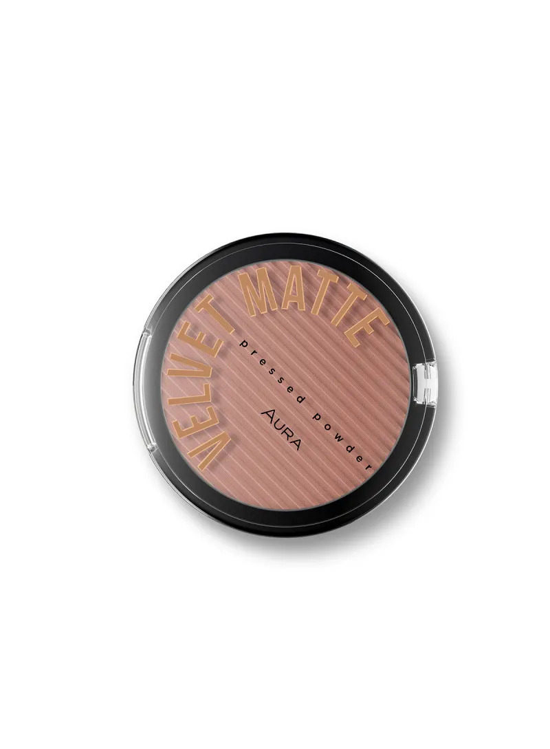Aura Velvet Matte камена пудра за лице 5 Aura Velvet Matte камена пудра за лице 4