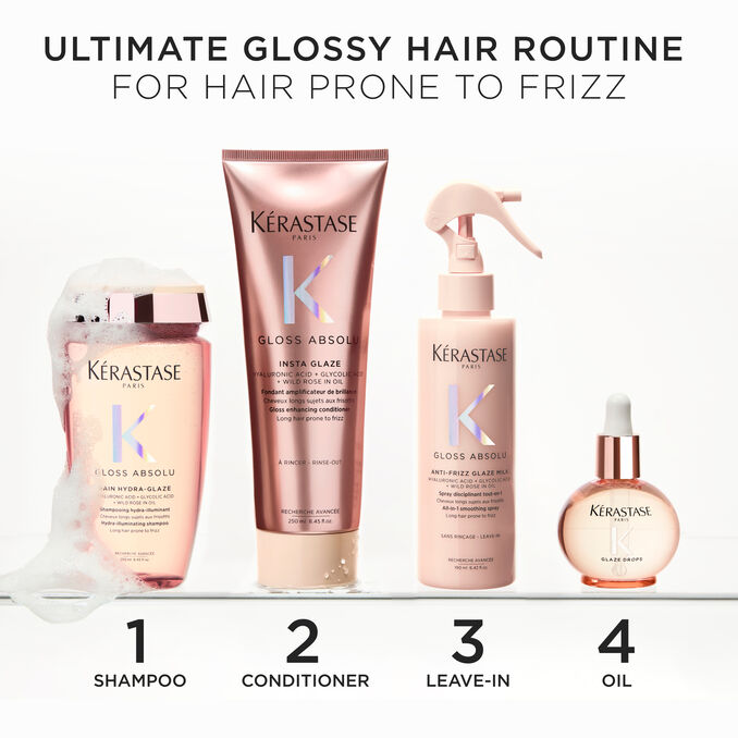 Kérastase Gloss Absolu Bain Hydra-Glaze хидрирачки осветлувачки шампон за долга коса склона кон frizz - Refill 500мл 20