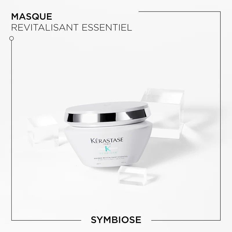 Kérastase Symbiose Masque Revitalisant Essentiel маска за оштетена коса склона кон првут 200мл 8