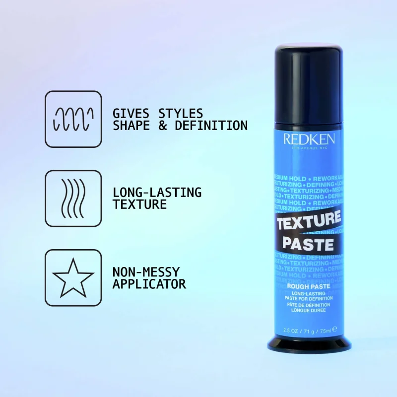 Redken NYC Styling Texture паста за волумен и обликување на коса 75мл 4