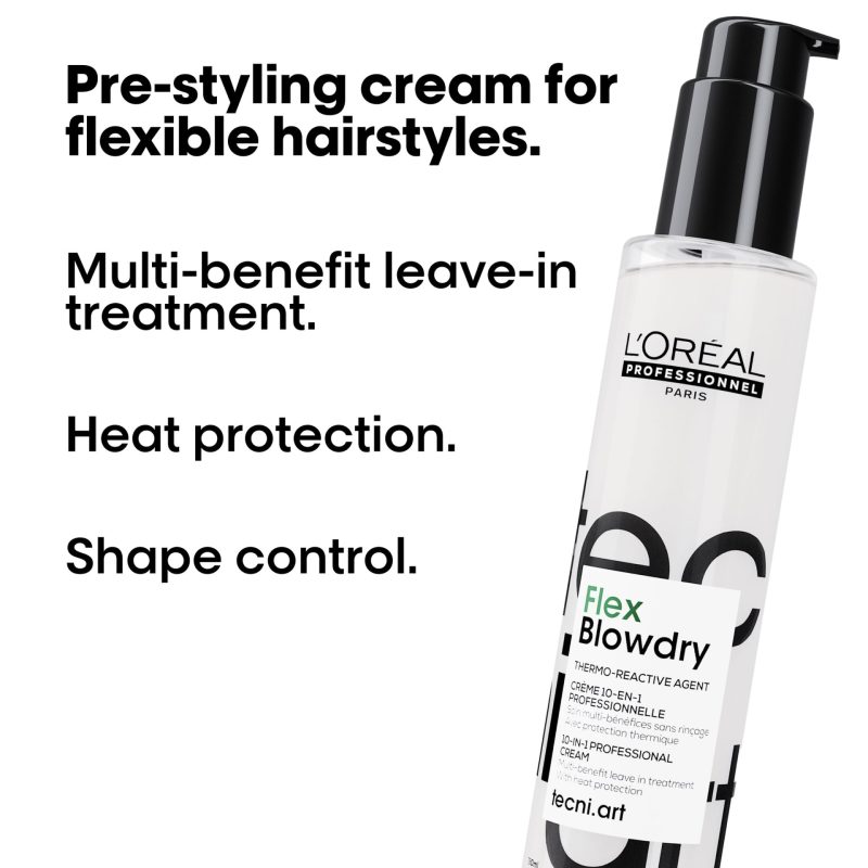 L’Oreal Professionnel Tecni Art Flex Blowdry 10 во 1 третман без одмивање со заштита од топлина 150мл 4
