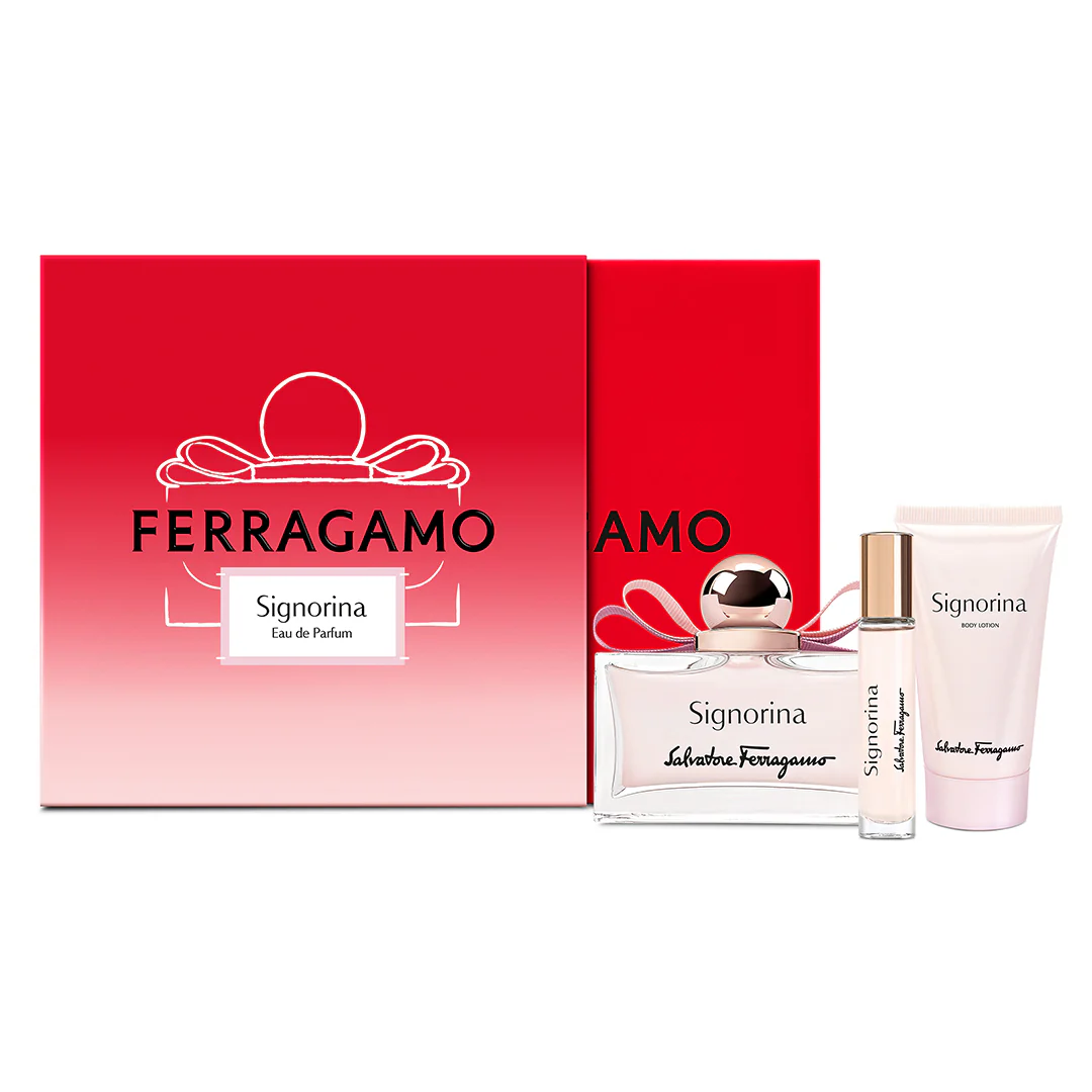 Salvatore Ferragamo Signorina Eau de parfum 100ml + travel size Eau de parfum 10ml + лосион за тело 50ml 3