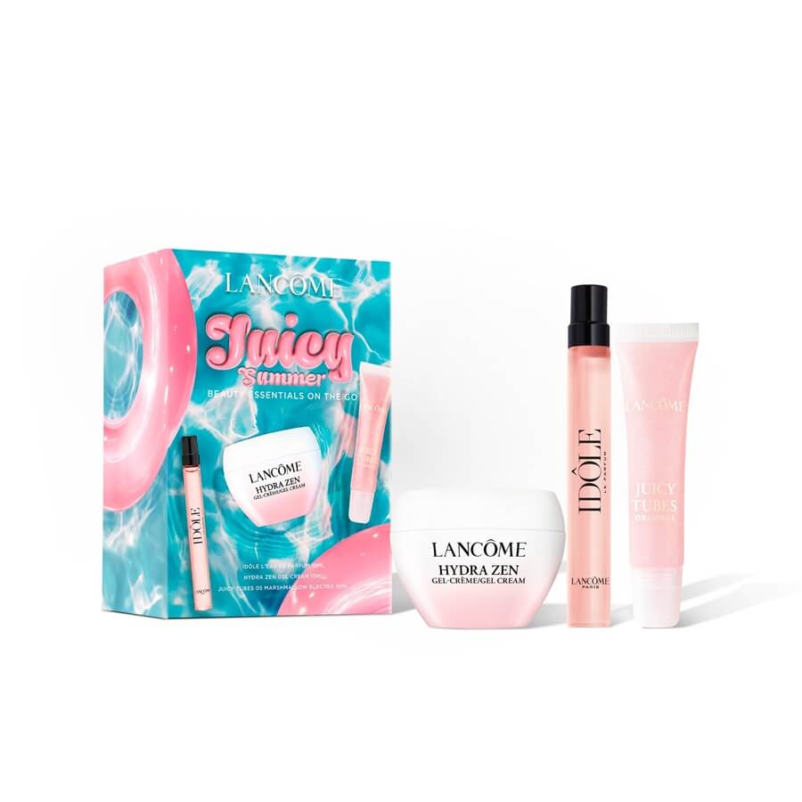 Lancôme Summer Beauty Essentials Set Hydra Zen Gel Cream дневна хидратантна и смирувачка гел-крема за лице 15ml + Juicy Tubes сјај за усни 05 Marshmallow Electro 15 ml + Idôle L'Eau de Parfum 10ml 3