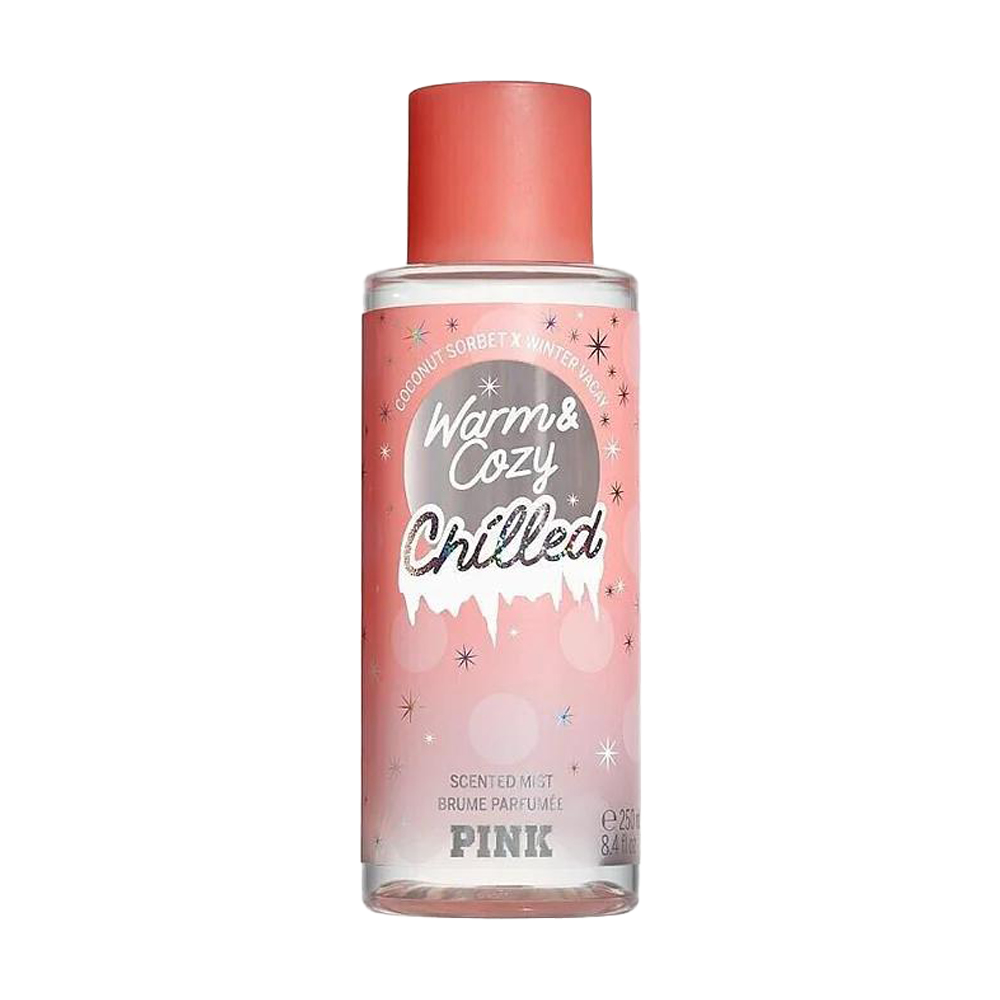 Victoria's Secret Beach PINK Chilled Warm & Cozy парфимиран спреј за тело 250мл 1