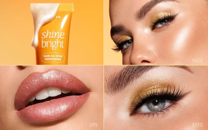 PUPA Shine Bright Fluid All Over Highligher светкав течен хајлајтер за лице, очи и усни 30ml 3 PUPA Shine Bright Fluid All Over Highligher светкав течен хајлајтер за лице, очи и усни 30ml 2