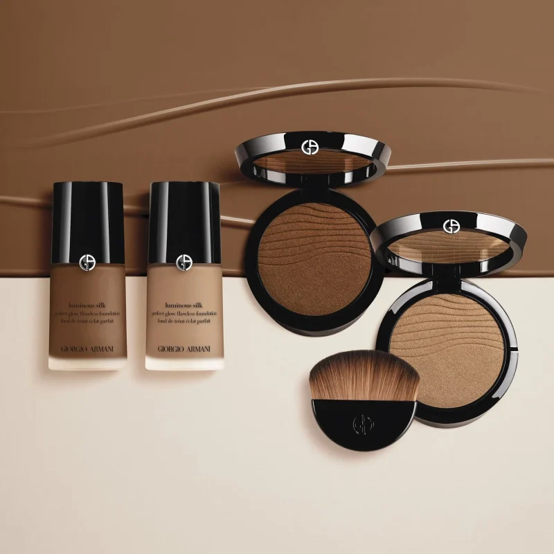 Giorgio Armani Beauty Luminous Silk Glow Fusion Face Powder сетирачка пудра за лице 3.5g 6