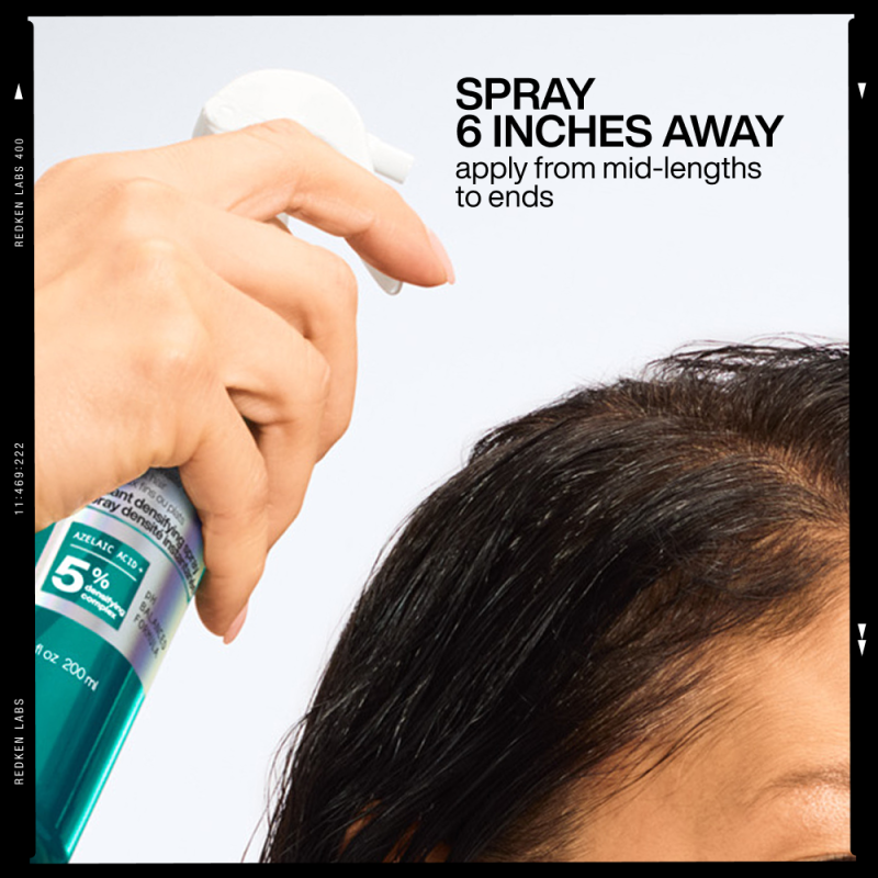 Redken NYC Acidic Grow Full System Instant Densifying Spray инстантен згуснувачки спреј без одмивање за тенка или сплескана коса 190ml 10