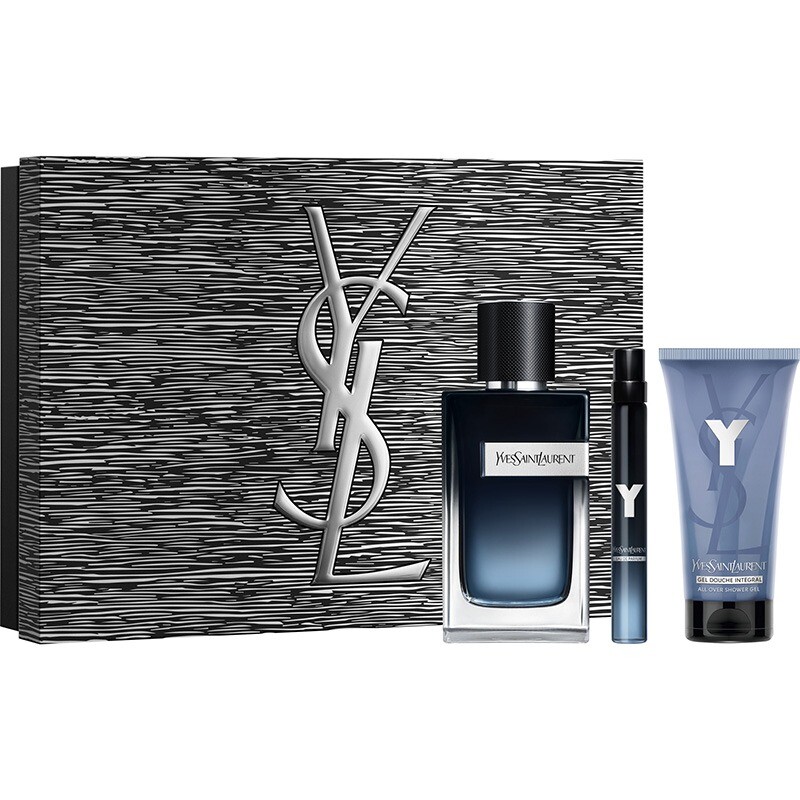 YSL Y Eau de parfum 100ml + travel size 10ml + гел за туширање 50ml 1