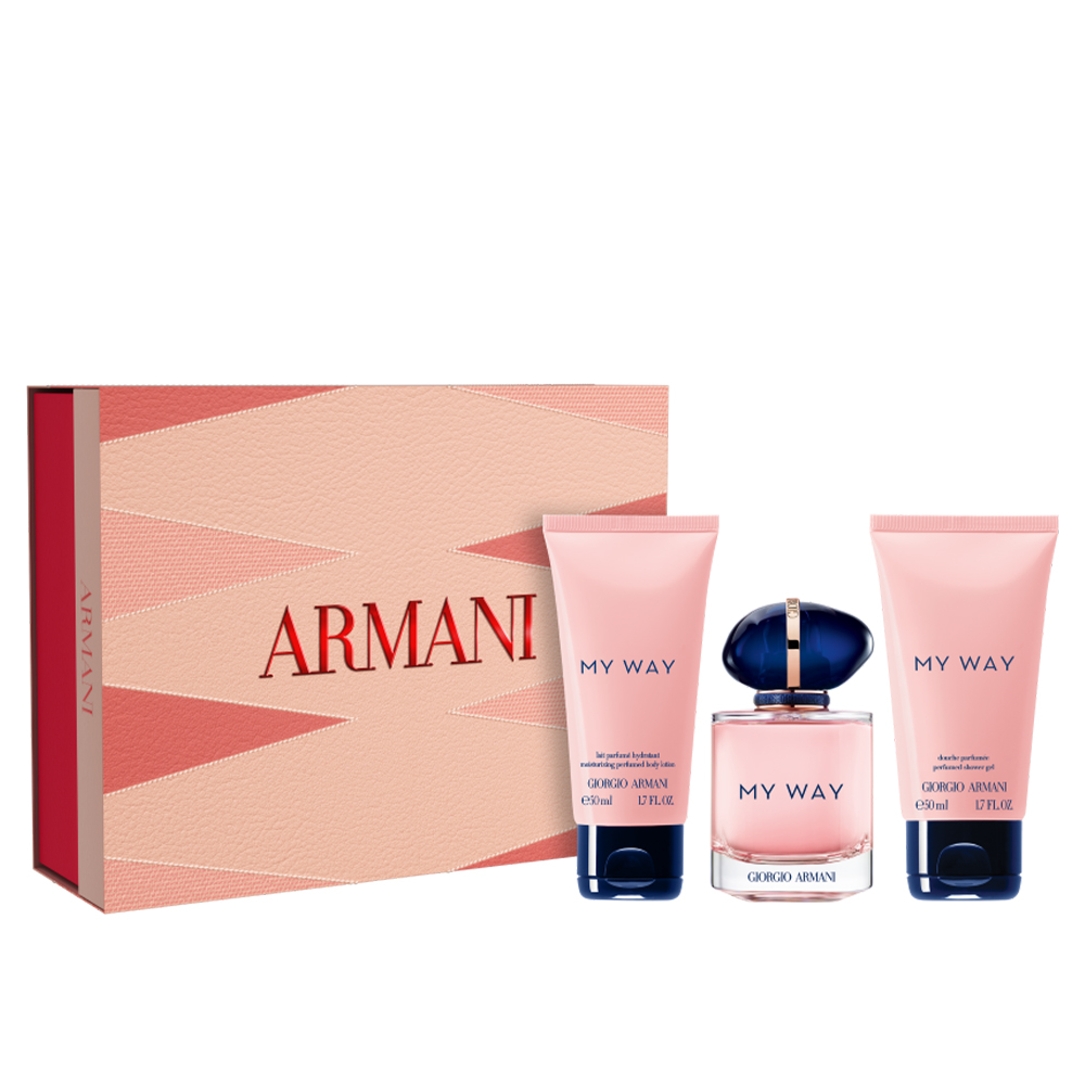 Giorgio Armani My Way Eau de parfum 50ml + лосион за тело 50ml + гел за туширање 50ml 3