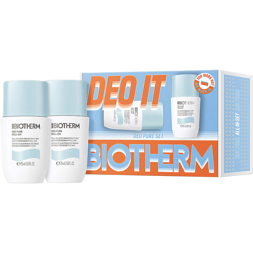 Biotherm Deo Pure Set: Deo Pure Roll-on 75ml x 2 1