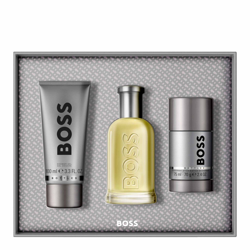 Boss Bottled Eau de toilette 100ml + гел за туширање 100ml + део стик 75ml 2