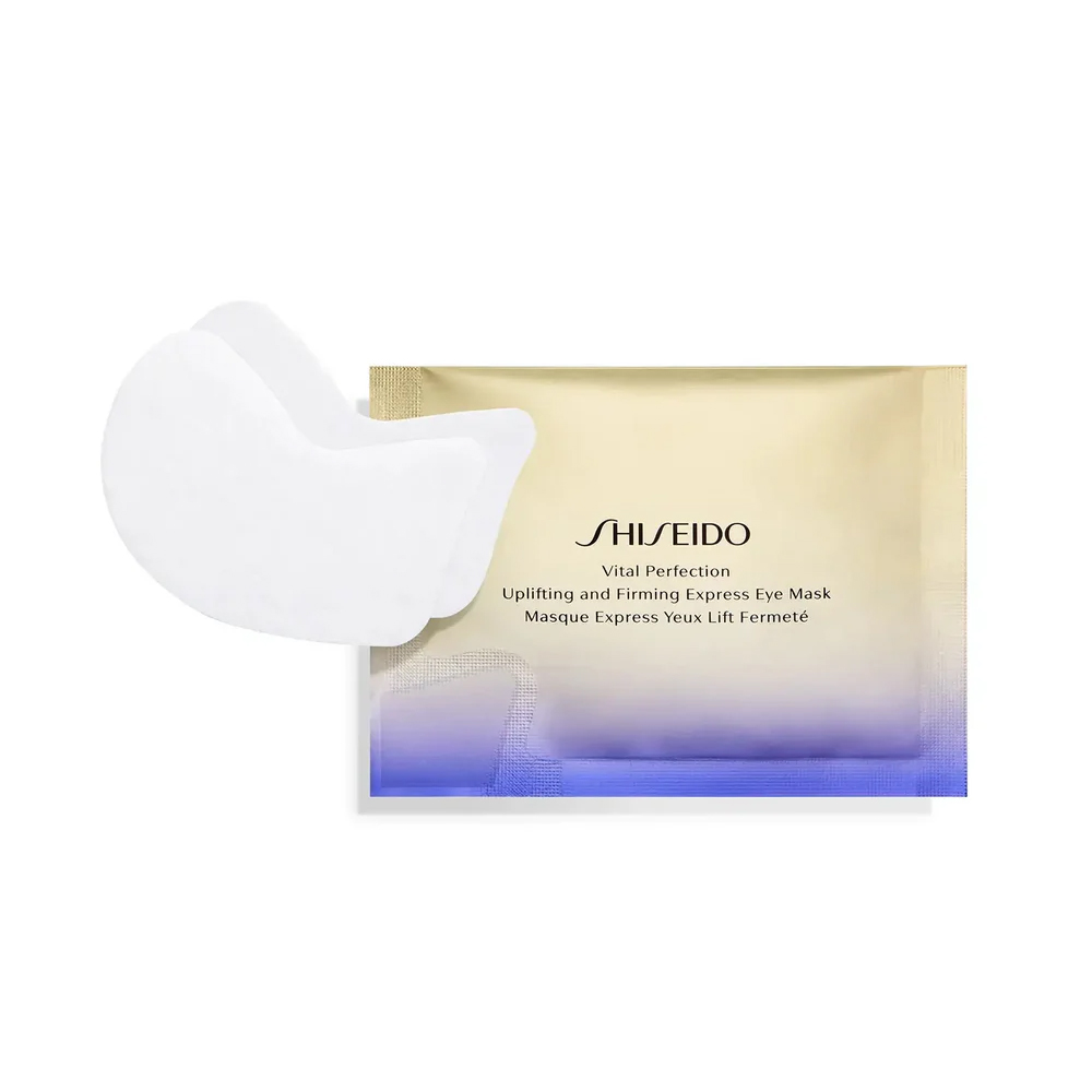 Shiseido Vital Perfection Uplifting and Firming Express Eye Mask 2 лист маски x 12 сашети 1