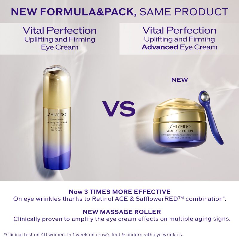 Shiseido Vital Perfection Uplifting and Firming Advanced Eye Cream 15ml 10