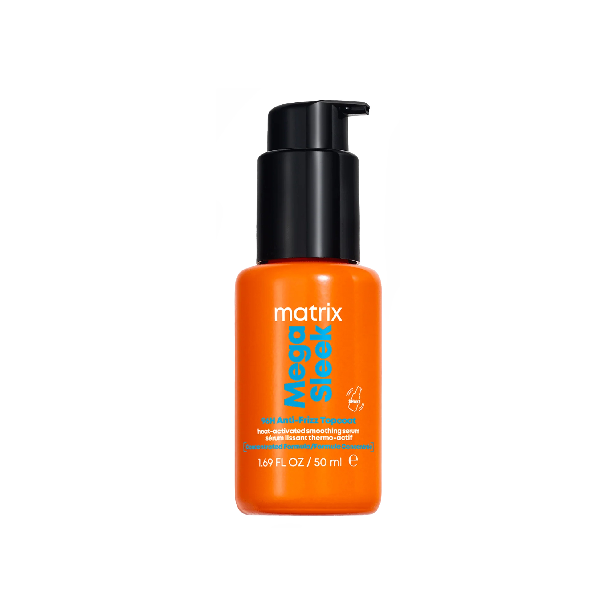 Matrix Mega Sleek 96H Anti-Frizz Topcoat концентриран измазнувачки серум кој се активира на топлина 4 Matrix Mega Sleek 96H Anti-Frizz Topcoat концентриран измазнувачки серум кој се активира на топлина 3
