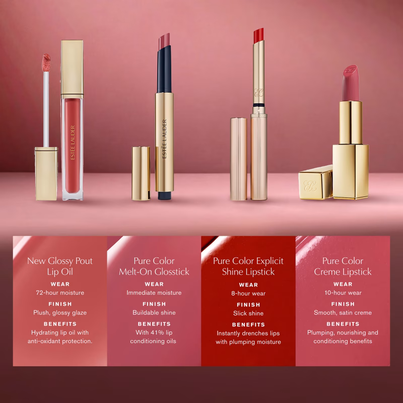 Estee Lauder Glossy Pout Tinted Lip Oil хидратантно нијансирано масло за усни 6ml 12