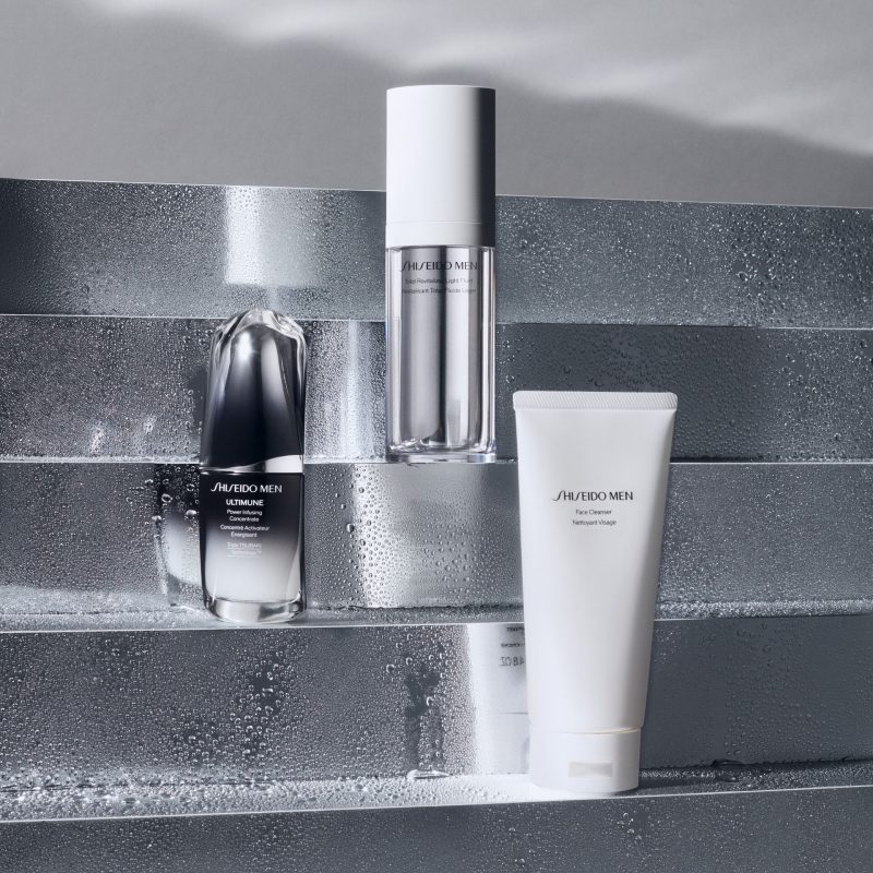 Shiseido Men Face Cleanser чистач и крема за бричење за мажи 125ml 8