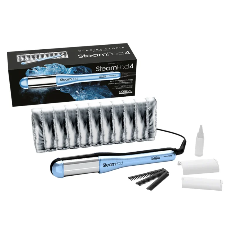 L’Oréal Professionnel Steampod 4.0 Glacial Utopia Limited Edition професионална пегла за коса 1