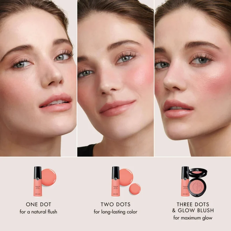 Giorgio Armani Beauty Luminous Silk Cheek Tint течно руменило за лицe 12ml 4