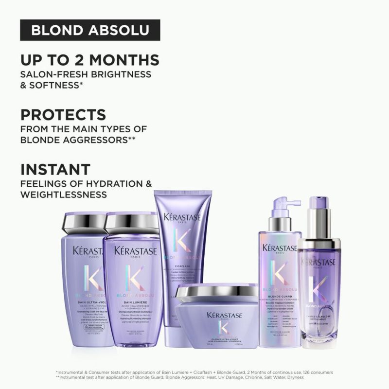 Kérastase Blond Absolu Bain Lumière хидрирачки шампон за нега на сите типови руса коса 500ml 8