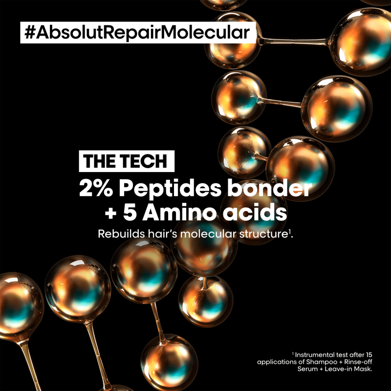 L'Оreal Professionnel Absolut Repair Molecular маска без одмивање за обновување на молекуларната структура на влакното 100мл 12