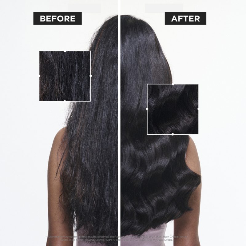 Kérastase Gloss Absolu Bain Crème Hydra-Glaze Anti-Frizz Shampoo шампон со висока сјајност за нормална до густа коса склона кон frizz 9 Kérastase Gloss Absolu Bain Crème Hydra-Glaze Anti-Frizz Shampoo шампон со висока сјајност за нормална до густа коса склона кон frizz 8