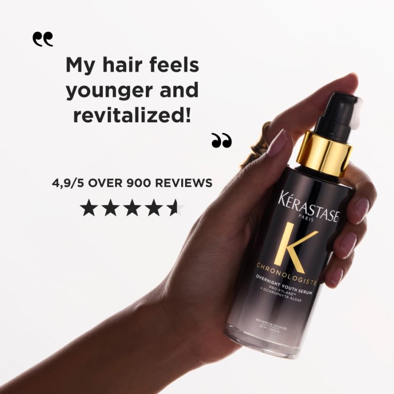 Kérastase Chronologiste Overnight Youth Hair Serum ноќен серум за коса ослабена од знаци на стареење 12
