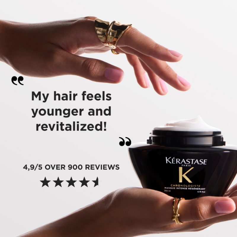 Kérastase Chronologiste Masque Intense Régénérant Hair Mask интензивна регенерирачка маска за коса ослабена од знаци на стареење 12