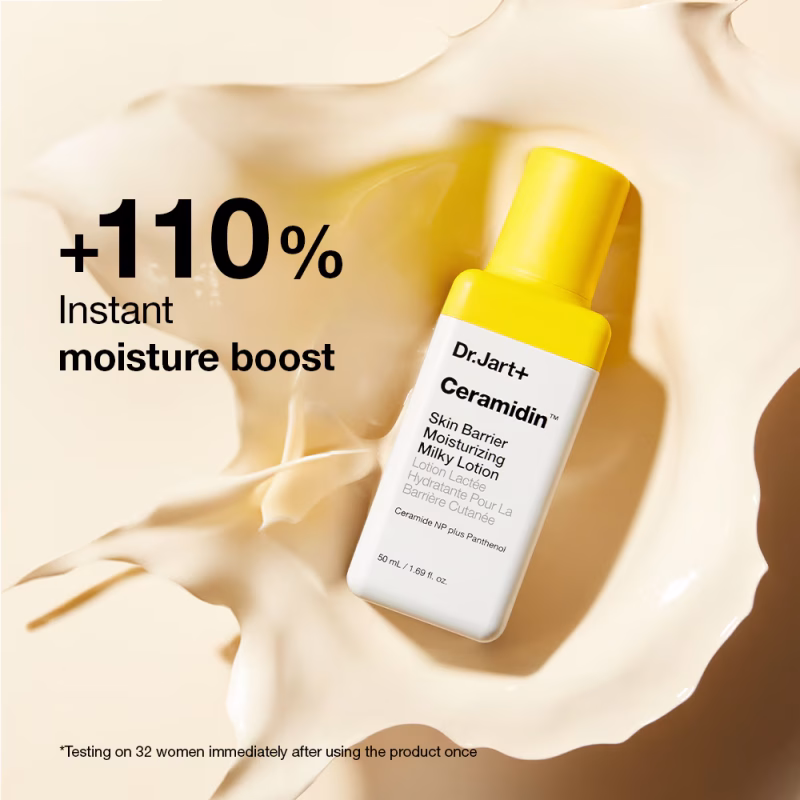 Dr.Jart+ Ceramidin™ Skin Barrier Moisturising Milky Lotion хидратантен лосион за лице со млечна текстура 50ml 4