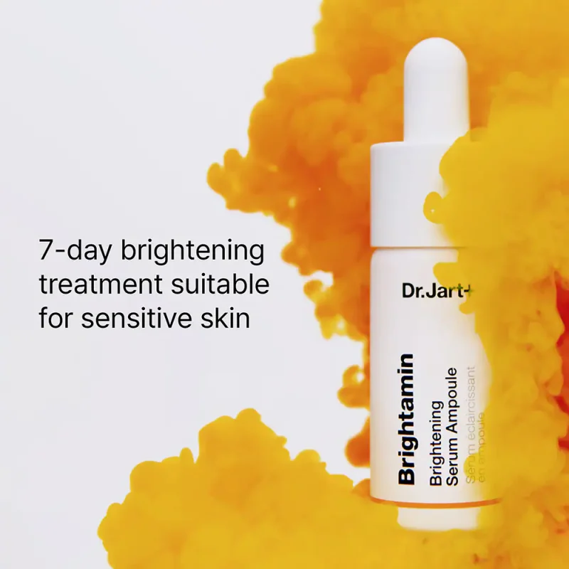 Dr.Jart+ Brightamin Brightening Serum Ampoule осветлувачки серум со ниацинамид и витамин Ц 8ml 2