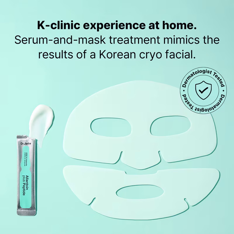 Dr.Jart+ Cryo Rubber™ Soothing Mask смирувачка маска за лице со алантоин и пептиди 4g 2