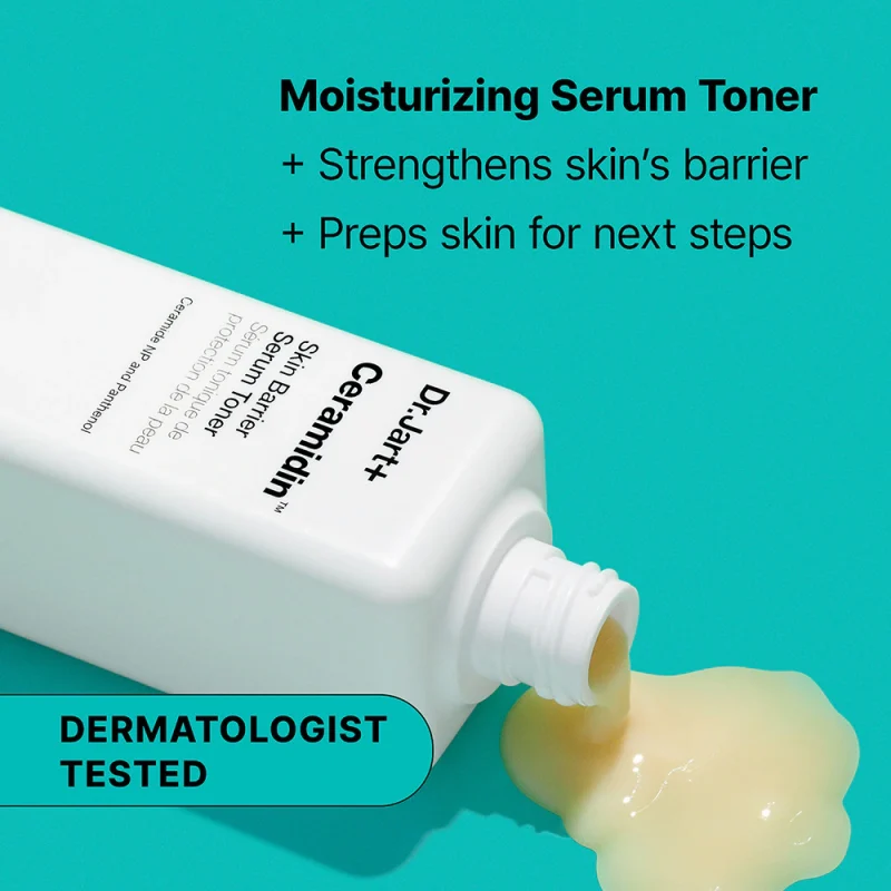Dr.Jart+ Ceramidin™ Skin Barrier Serum Toner хидратантен тонер за сите типови кожа, особено за сува кожа 150ml 2