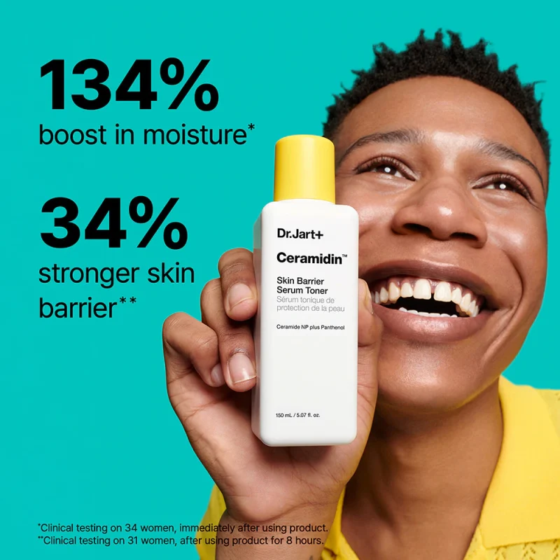 Dr.Jart+ Ceramidin™ Skin Barrier Serum Toner хидратантен тонер за сите типови кожа, особено за сува кожа 150ml 6