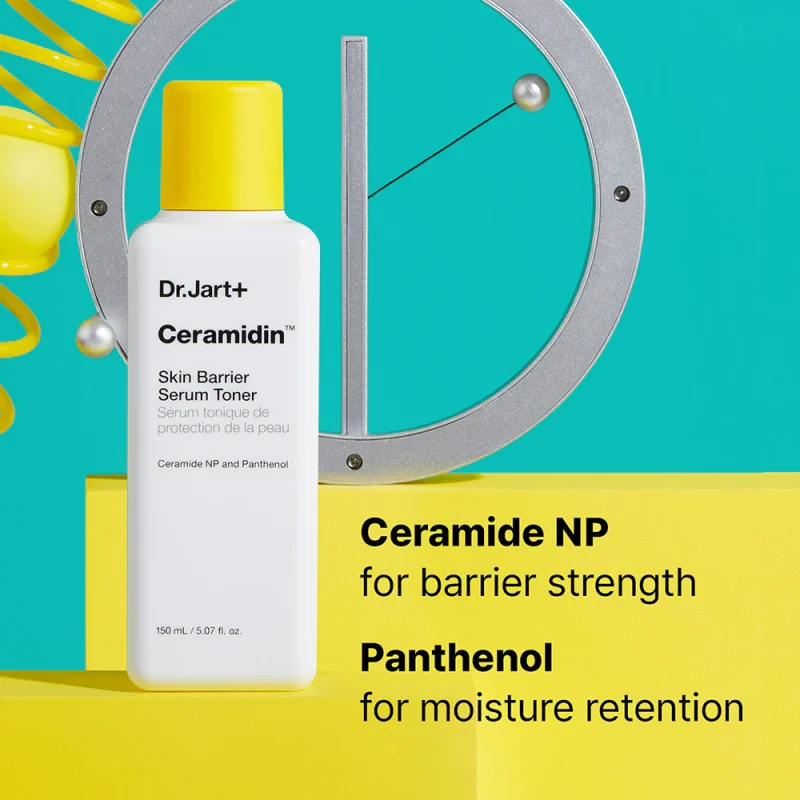 Dr.Jart+ Ceramidin™ Skin Barrier Serum Toner хидратантен тонер за сите типови кожа, особено за сува кожа 150ml 8