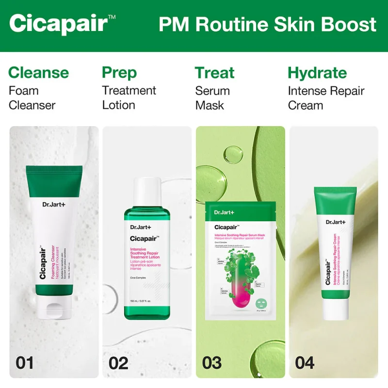 Dr.Jart+ Cicapair™ Intensive Soothing Repair Serum Mask разладувачка и смирувачка лист маска за лице 25g 10