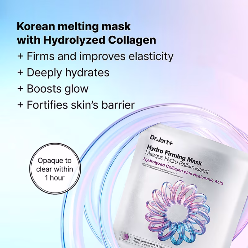 Dr.Jart+ Hydro Firming Face Mask длабински хидратантна маска за лице со хидролизиран колаген и хијалуронска киселина 4g. 2