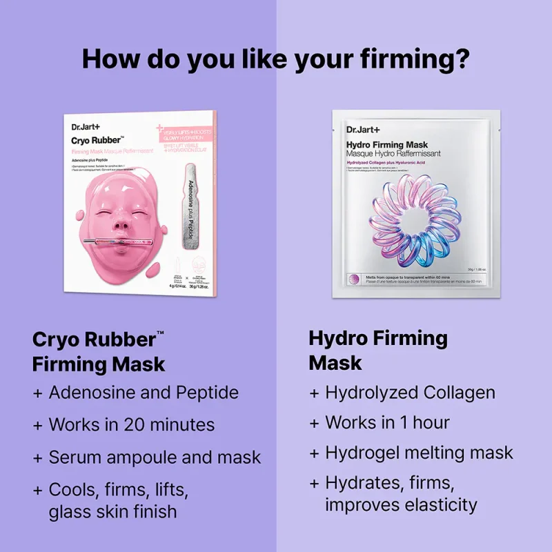 Dr.Jart+ Hydro Firming Face Mask длабински хидратантна маска за лице со хидролизиран колаген и хијалуронска киселина 4g. 20