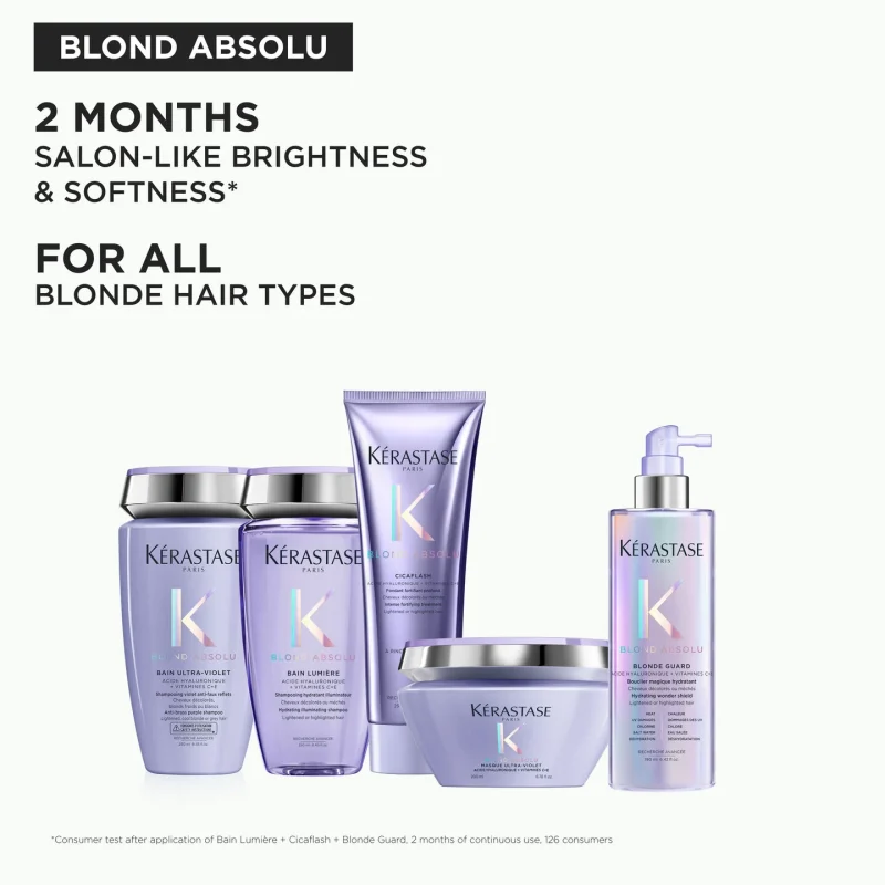 Kérastase Blond Absolu Blonde Guard хидратантен заштитен спреј без одмивање за светла или осветлувана коса 190ml 17 Kérastase Blond Absolu Blonde Guard хидратантен заштитен спреј без одмивање за светла или осветлувана коса 190ml 16