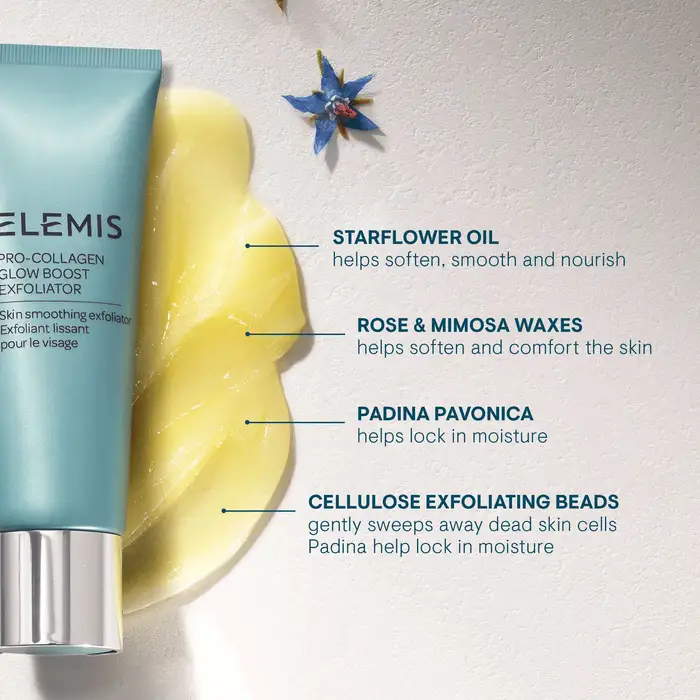 Elemis Pro-Collagen Glow Boost Exfoliator 100ml 5 Elemis Pro-Collagen Glow Boost Exfoliator 100ml 4