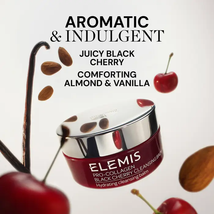 Elemis Pro-Collagen Black Cherry Cleansing Balm 8