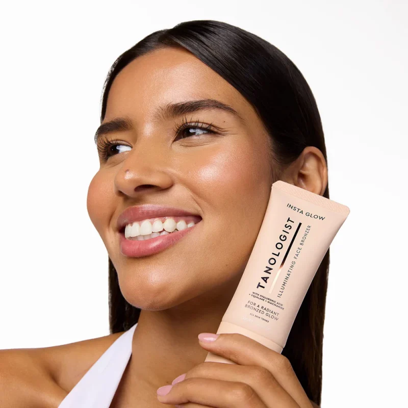 Tanologist Insta Glow Instant Face Bronzer бронзер за инстантно потемнување на лицето 60ml 12