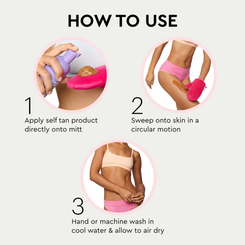 Tanologist Flawless Tanning Mitt ракавица за нанесување на производ за самопотемнување 7 Tanologist Flawless Tanning Mitt ракавица за нанесување на производ за самопотемнување 6