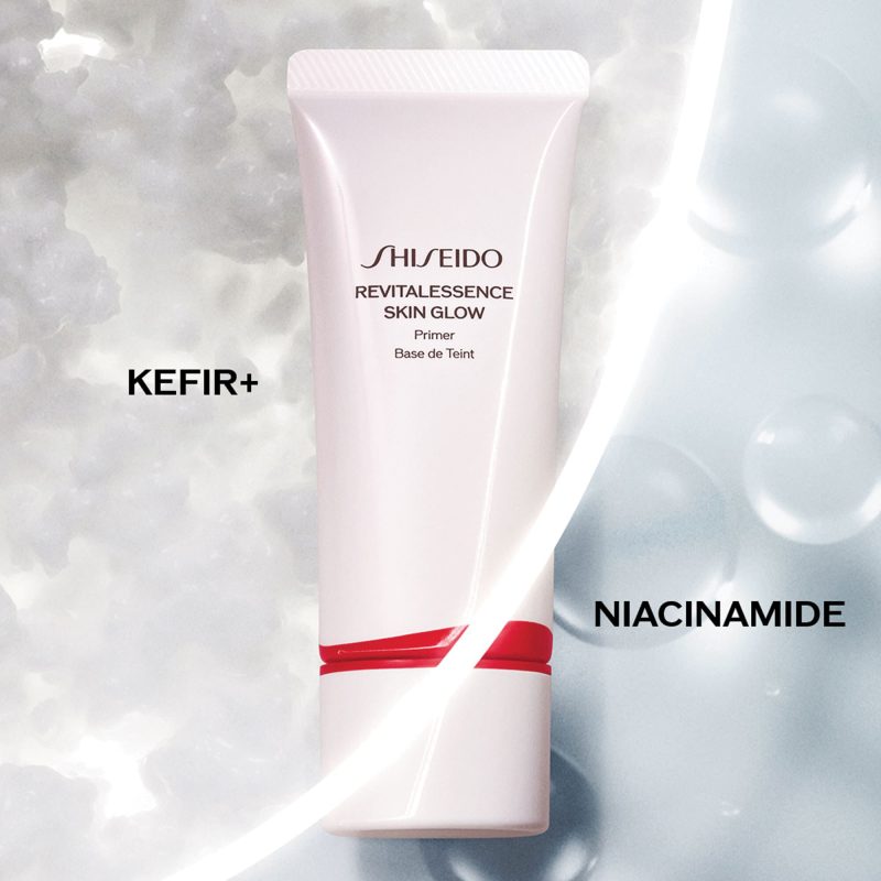 Shiseido Revitalessence Skin Glow Primer SPF 25 осветлувачки прајмер збогатен со состојки за нега на кожа 30ml 6