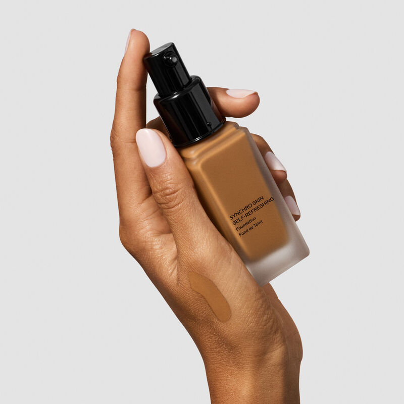 Shiseido Synchro Skin Self-Refreshing Foundation SPF 30 течна пудра со полу-мат завршеток 30ml 4