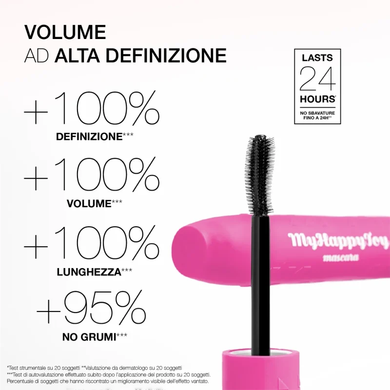 Diego dalla Palma MyHappyToy Mascara + Pink Eyelash Curler Kit маскара за волумен и интензивност 13ml + виткач за трепки 11 Diego dalla Palma MyHappyToy Mascara + Pink Eyelash Curler Kit маскара за волумен и интензивност 13ml + виткач за трепки 10