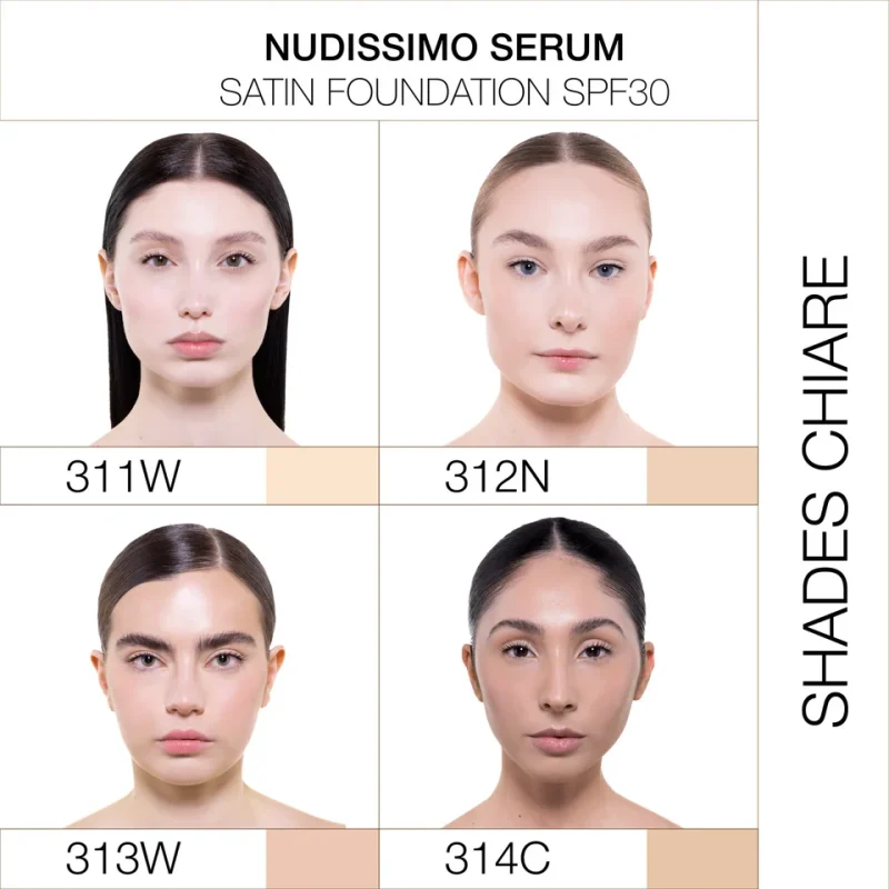 Diego dalla Palma Nudissimo Serum Satin Foundation SPF30 долготрајна хидратантна течна пудра со средна покривност и сатенски завршеток 30ml 5 Diego dalla Palma Nudissimo Serum Satin Foundation SPF30 долготрајна хидратантна течна пудра со средна покривност и сатенски завршеток 30ml 4